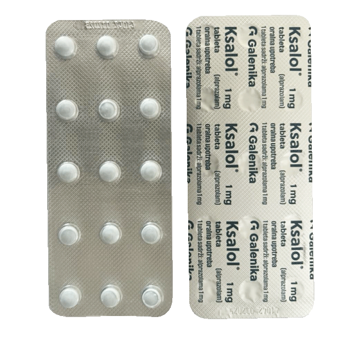 Ksalol Xanax 1MG (Alprazolam)